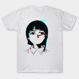 Lain 3D Glitch 01 T-Shirt